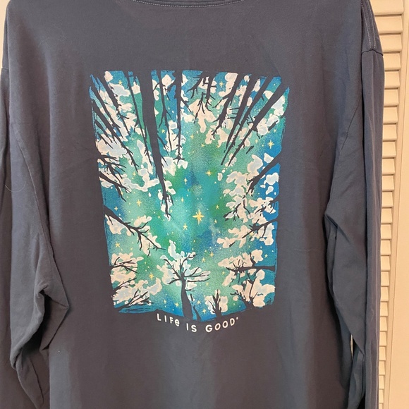 Men’s Life is Good L/S T Shirt - Picture 4 of 5